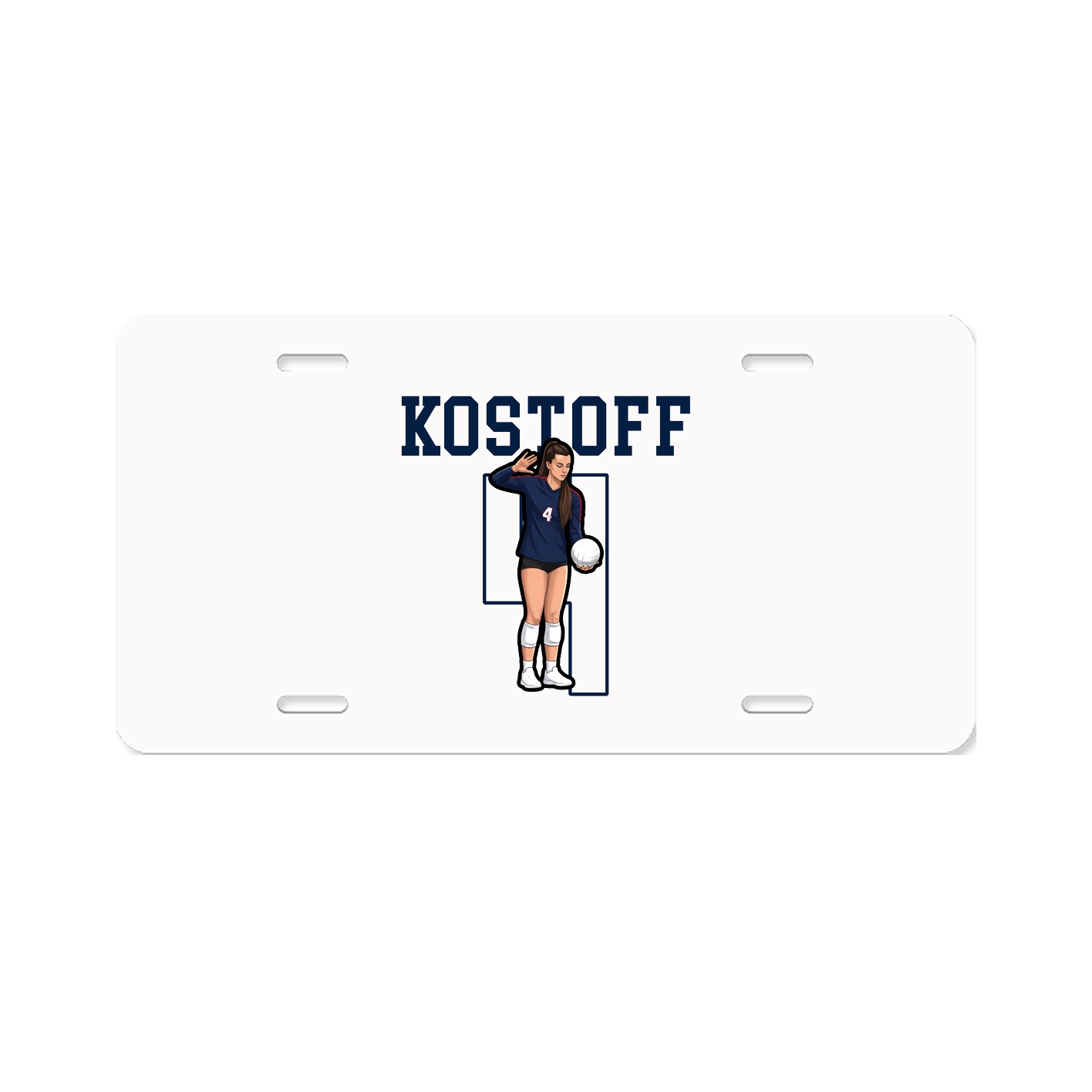 License Plate — Shirsey in Classic