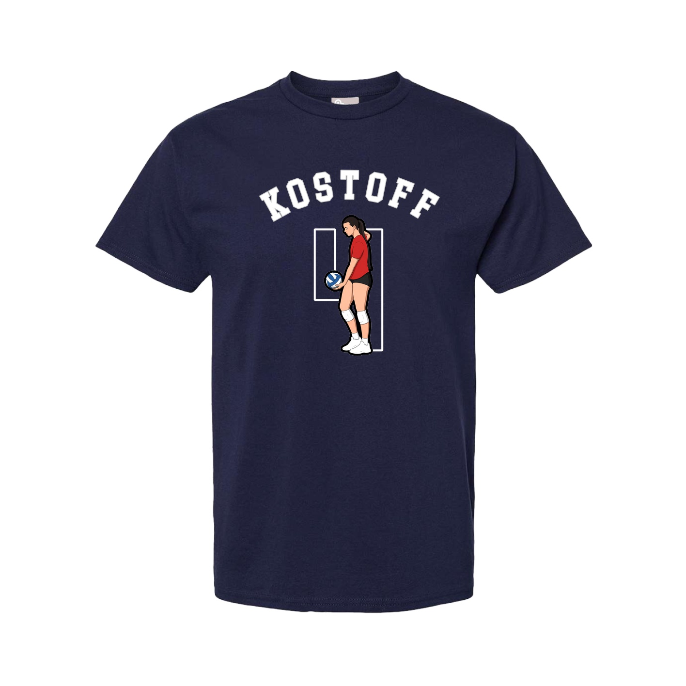 Youth Tee — Shirsey Arch in Navy