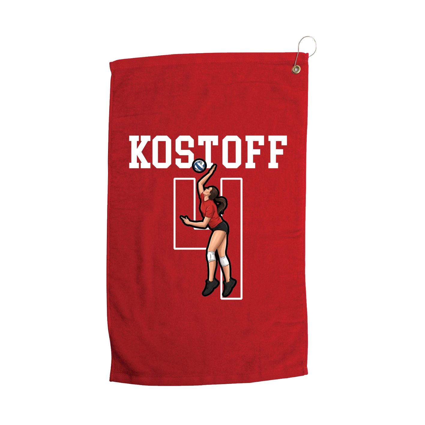 Golf Towel — Shirsey in Red
