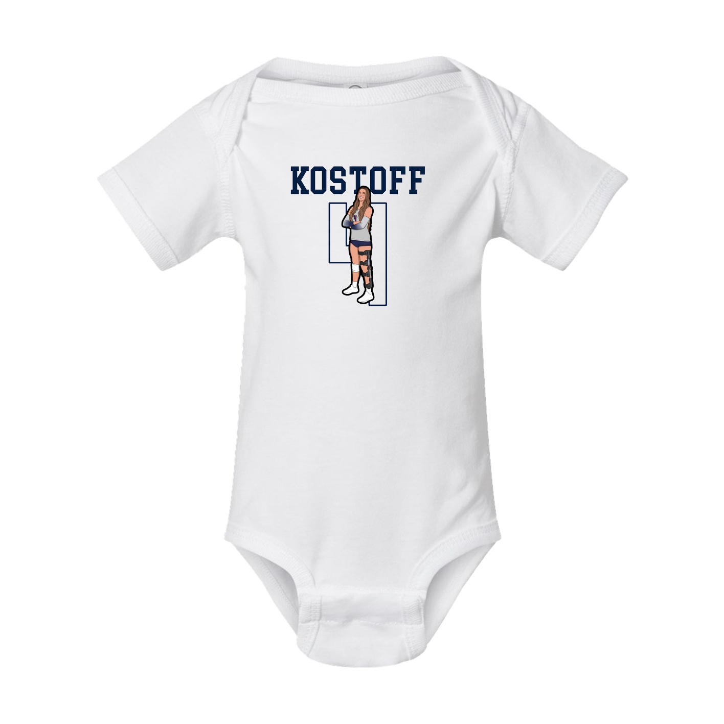 Baby Onesie — Shirsey in White