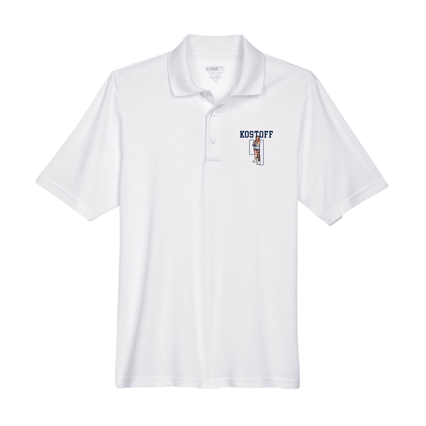 Performance Polo — Shirsey in White