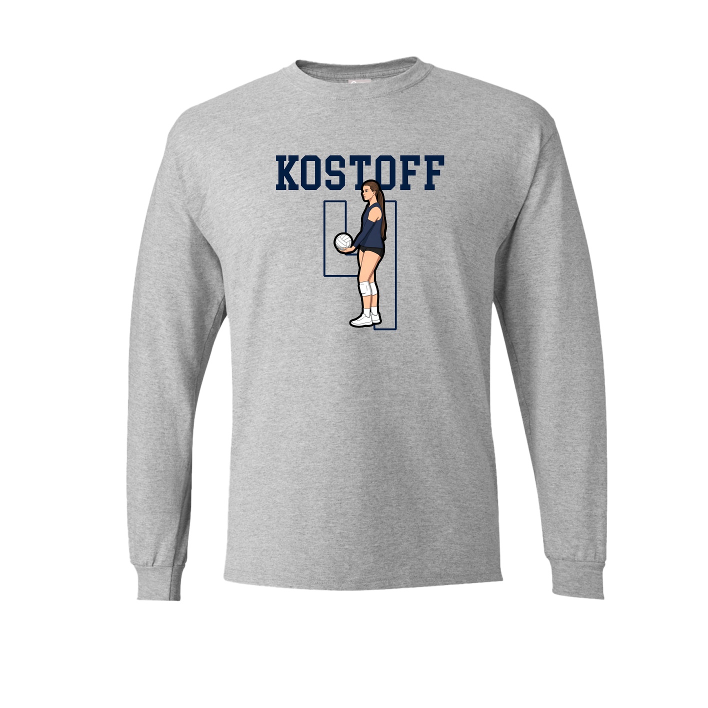 Long Sleeve Tee — Shirsey in Grey