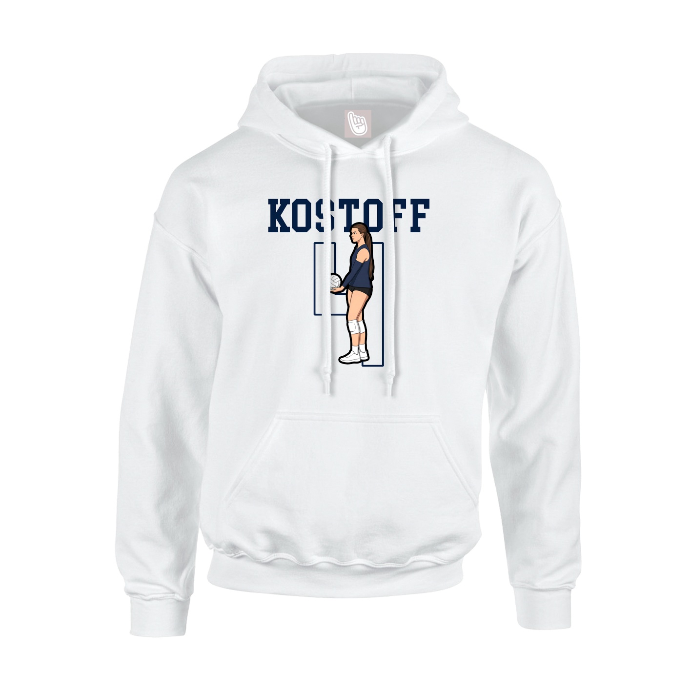 Youth Hoodie — Shirsey in White