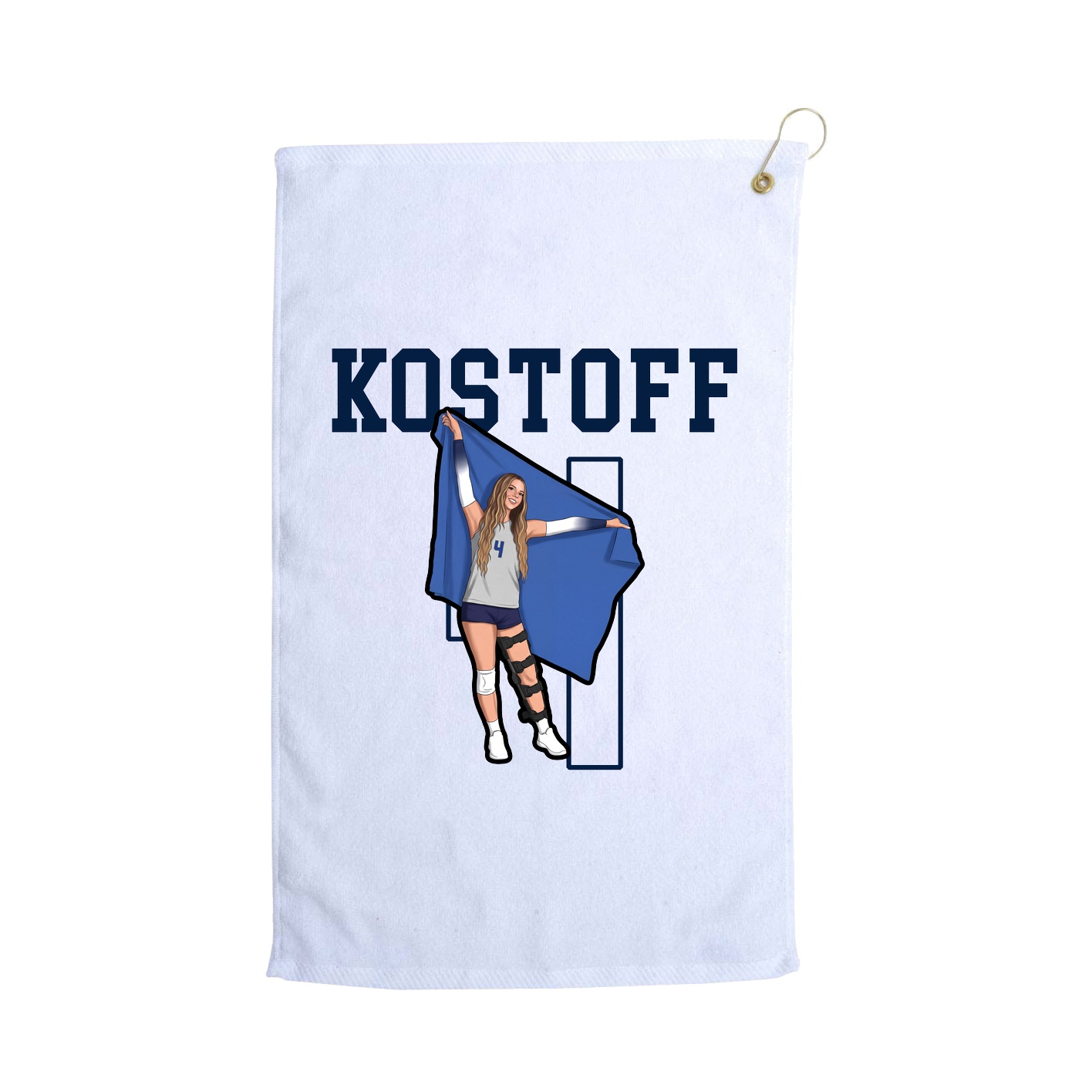 Golf Towel — Shirsey in White