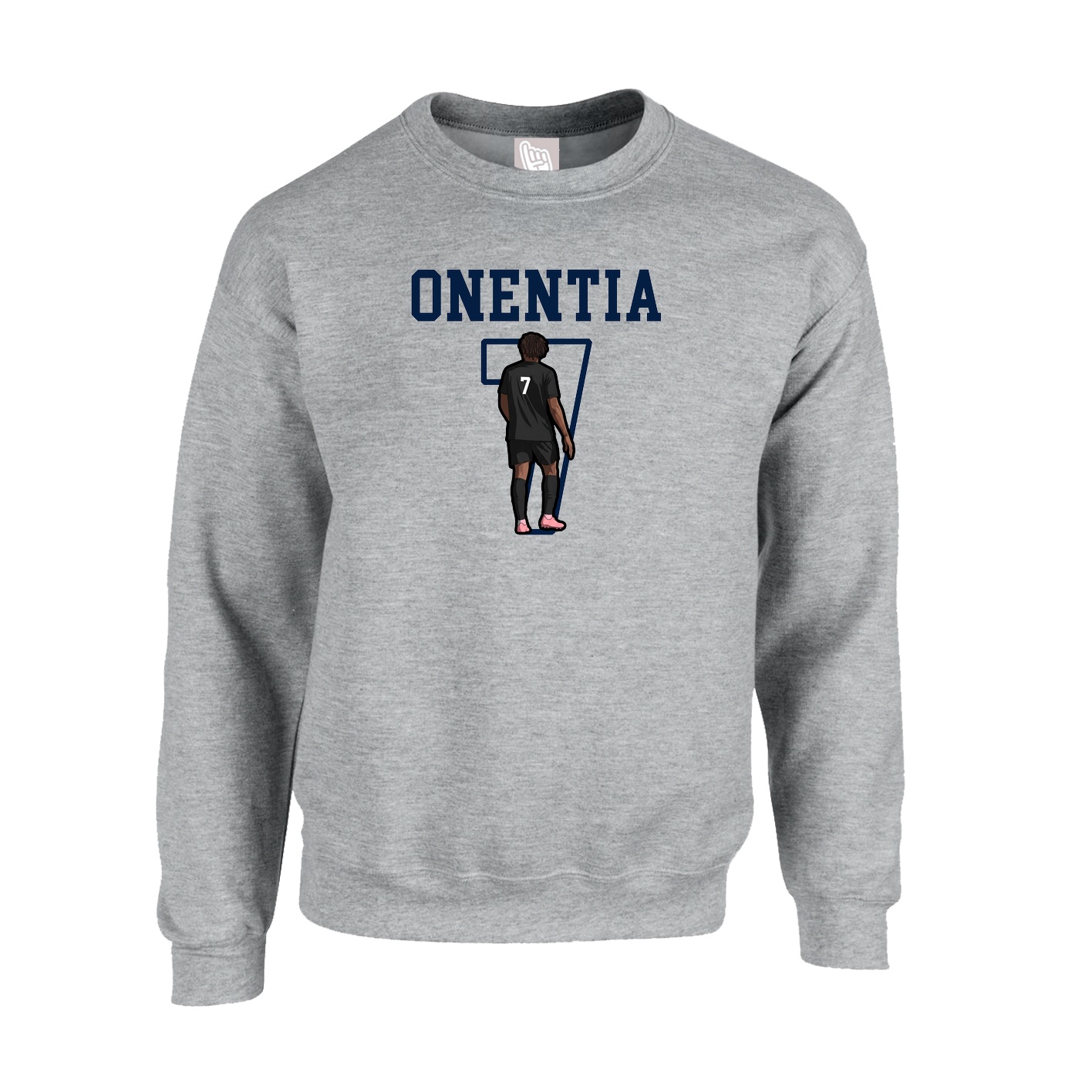 Fleece Crew — Shirsey in Grey