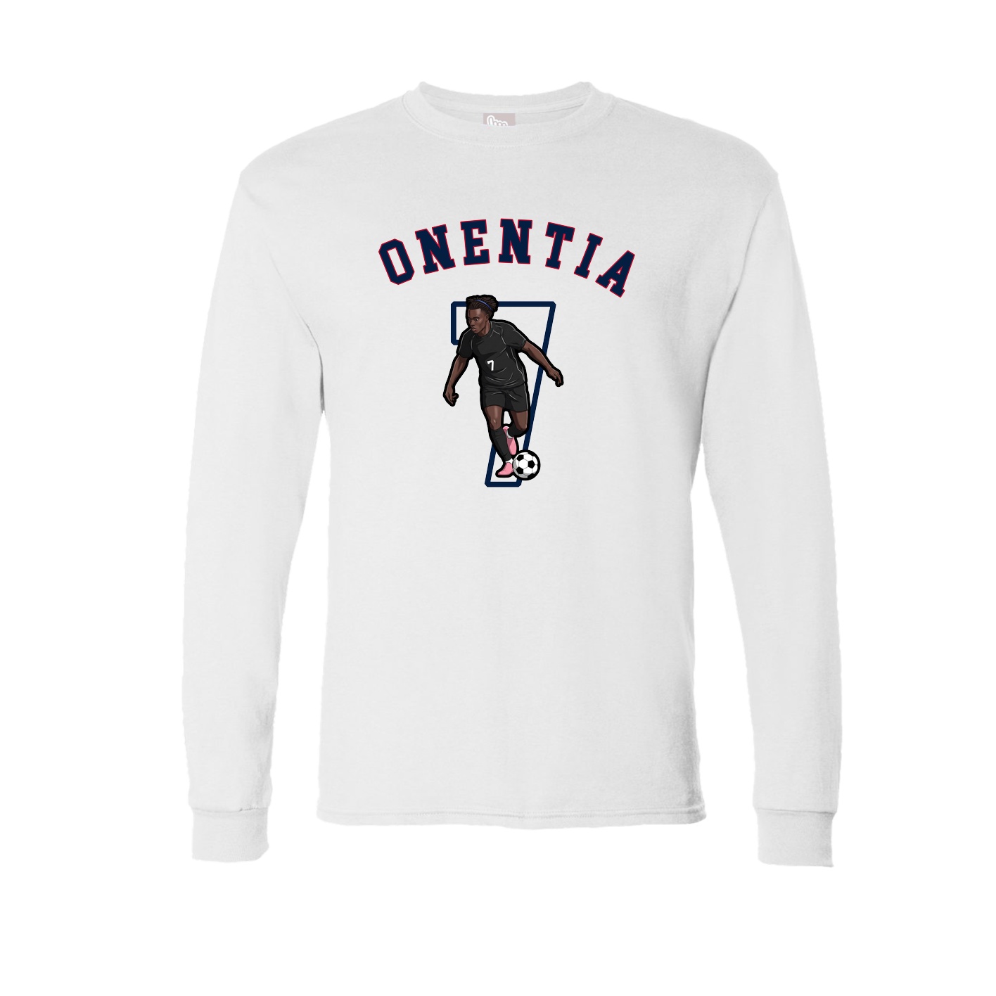 Long Sleeve Tee — Shirsey Arch in White