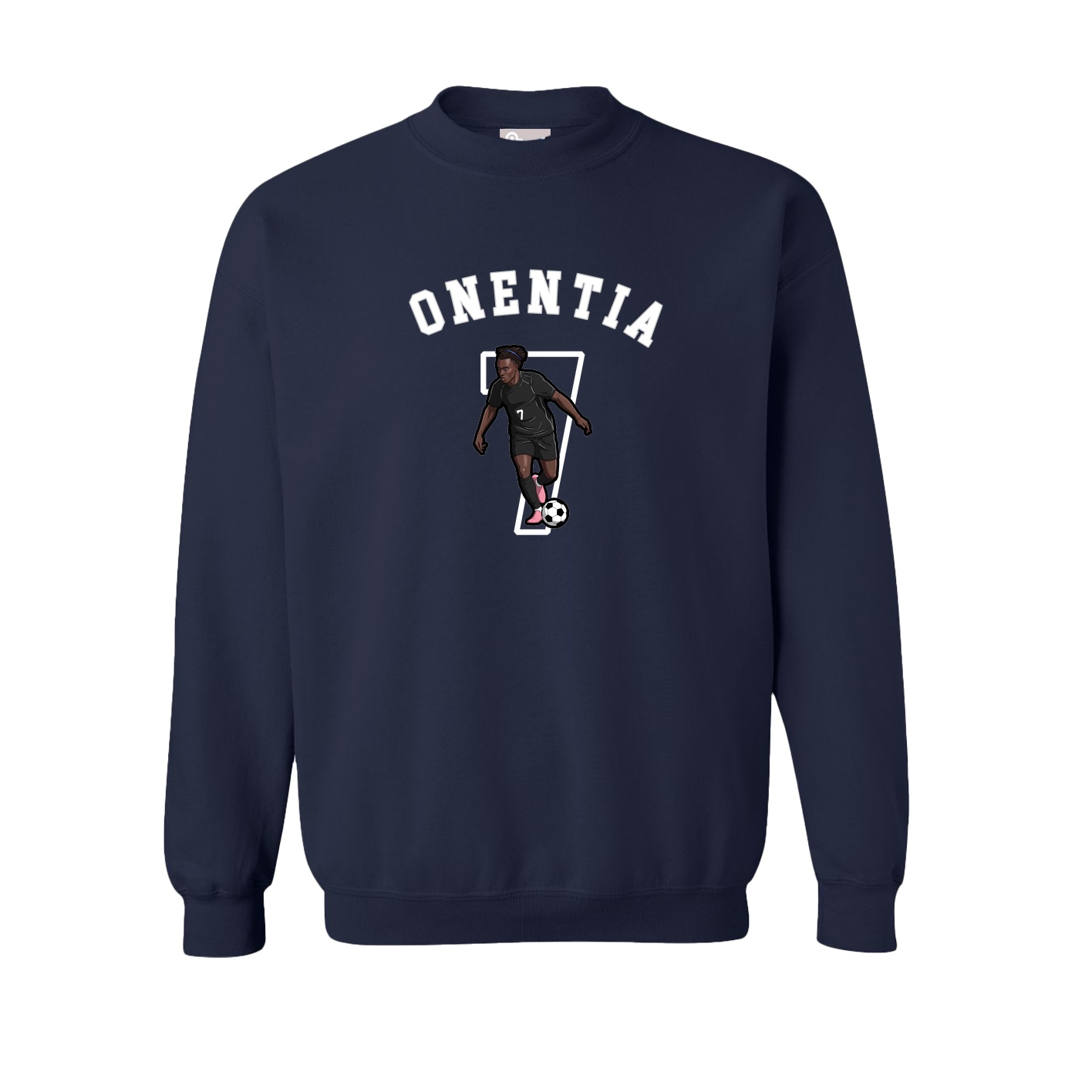 Fleece Crew — Shirsey Arch in Navy