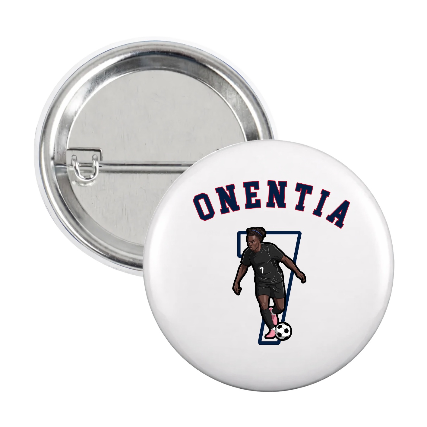 Game Day Button — Shirsey Arch in White