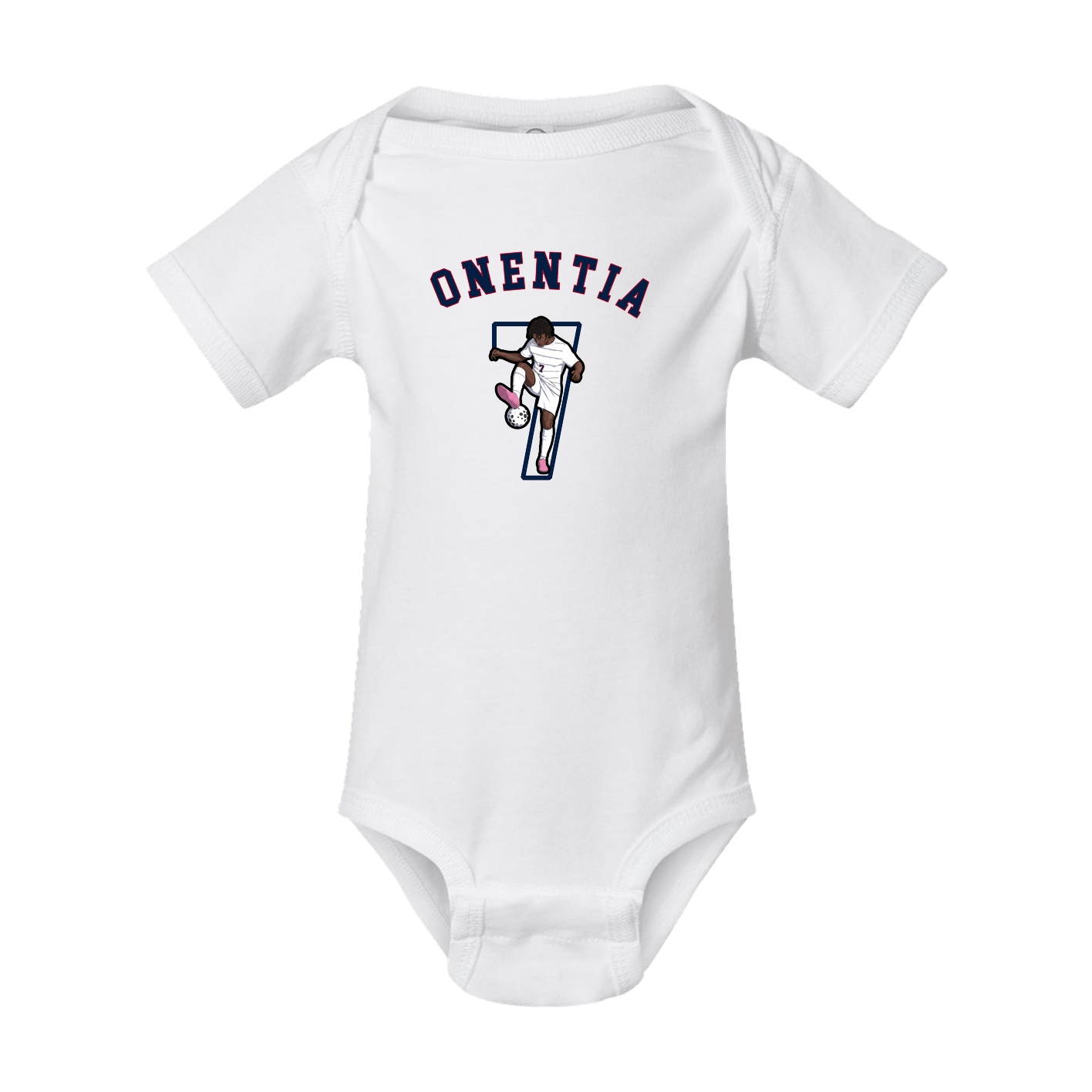 Baby Onesie — Shirsey Arch in White