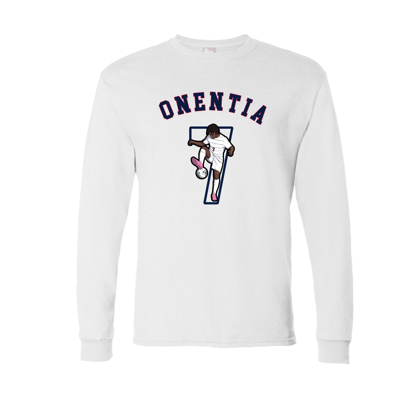Long Sleeve Tee — Shirsey Arch in White