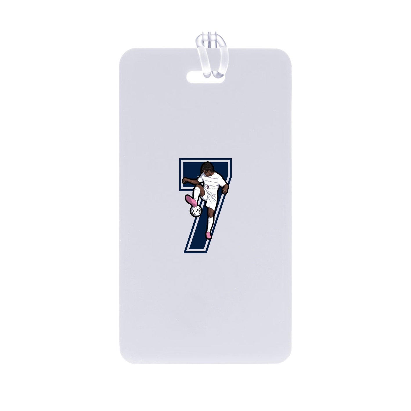 Bag Tag — Number in Classic