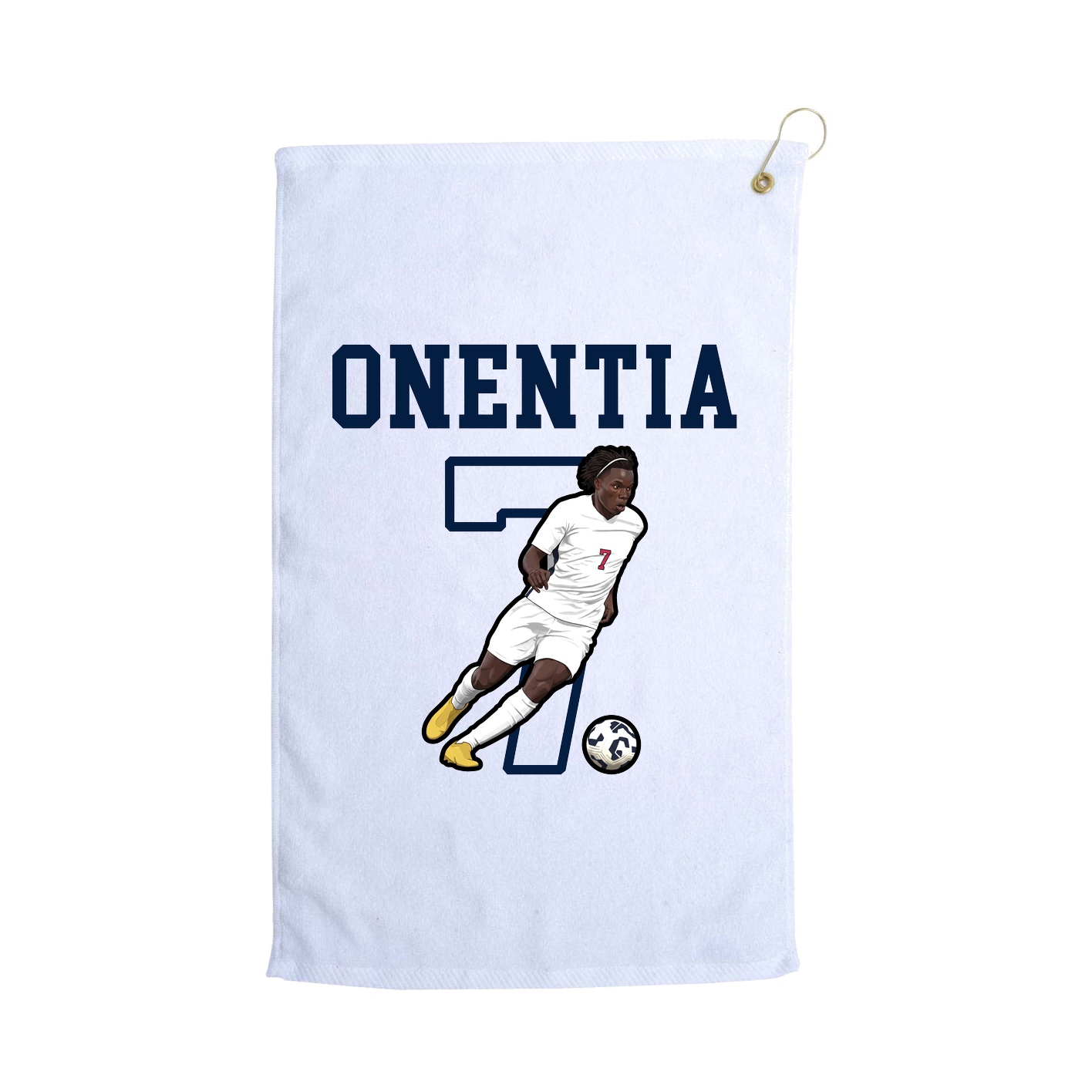 Golf Towel — Shirsey in White