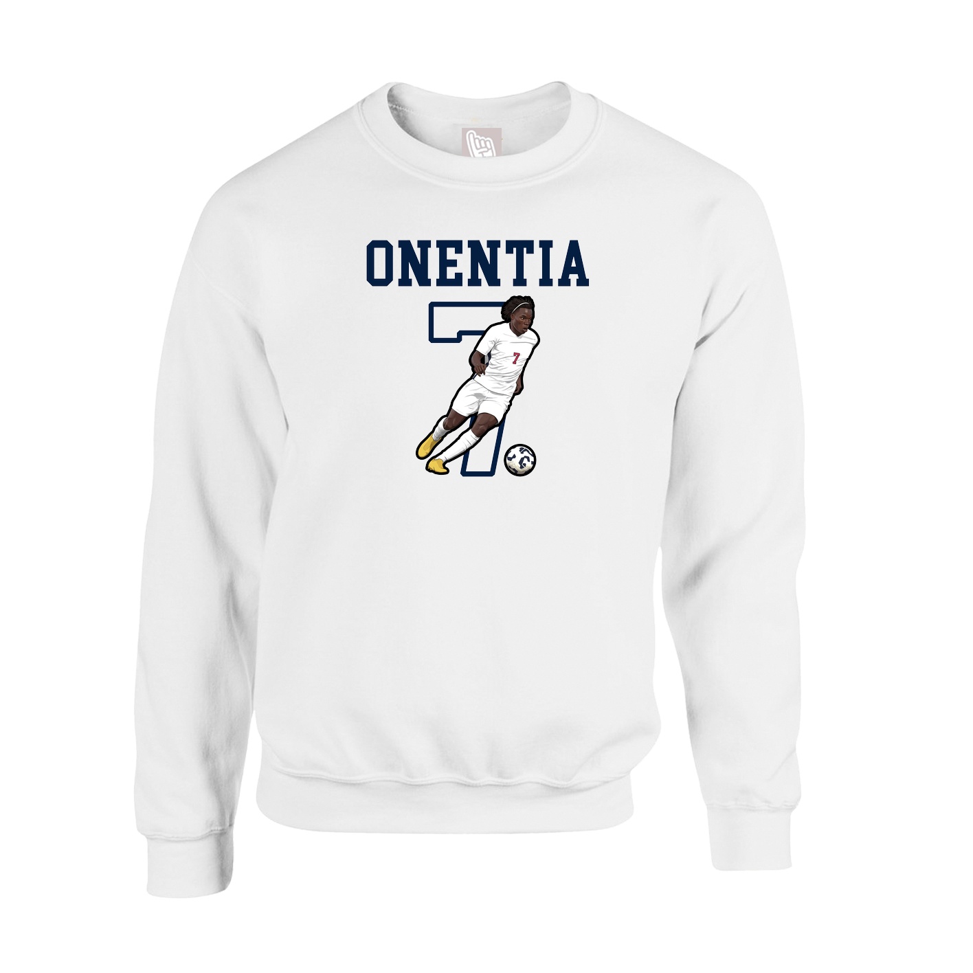 Fleece Crew — Shirsey in White
