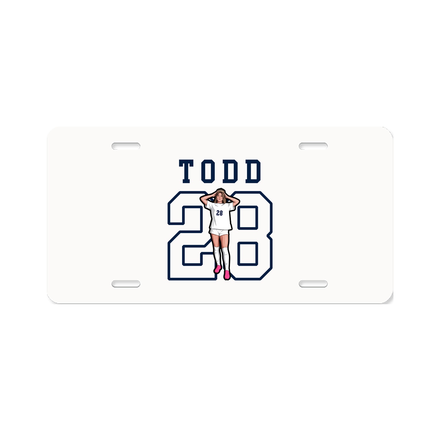 License Plate — Shirsey in Classic