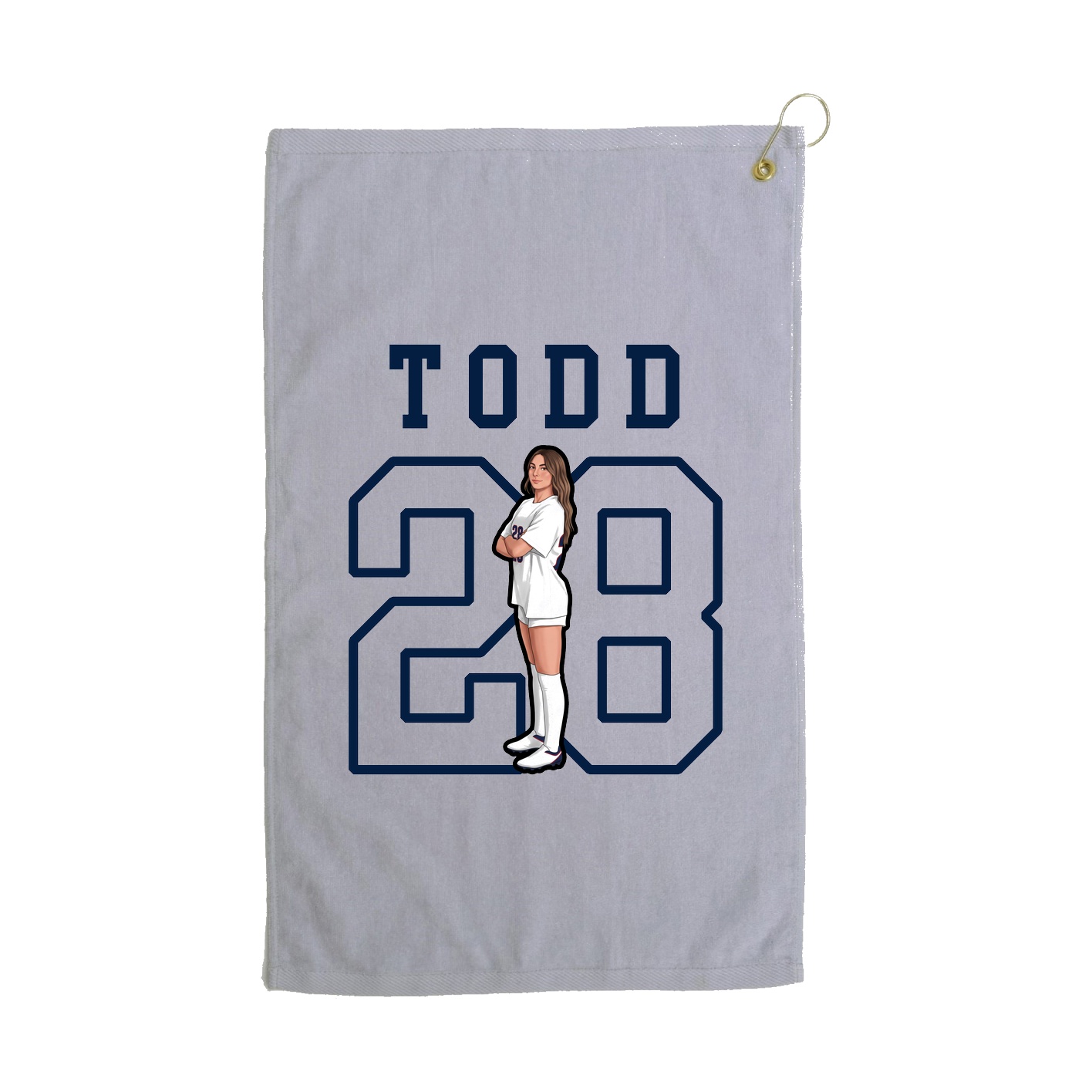 Golf Towel — Shirsey in Grey