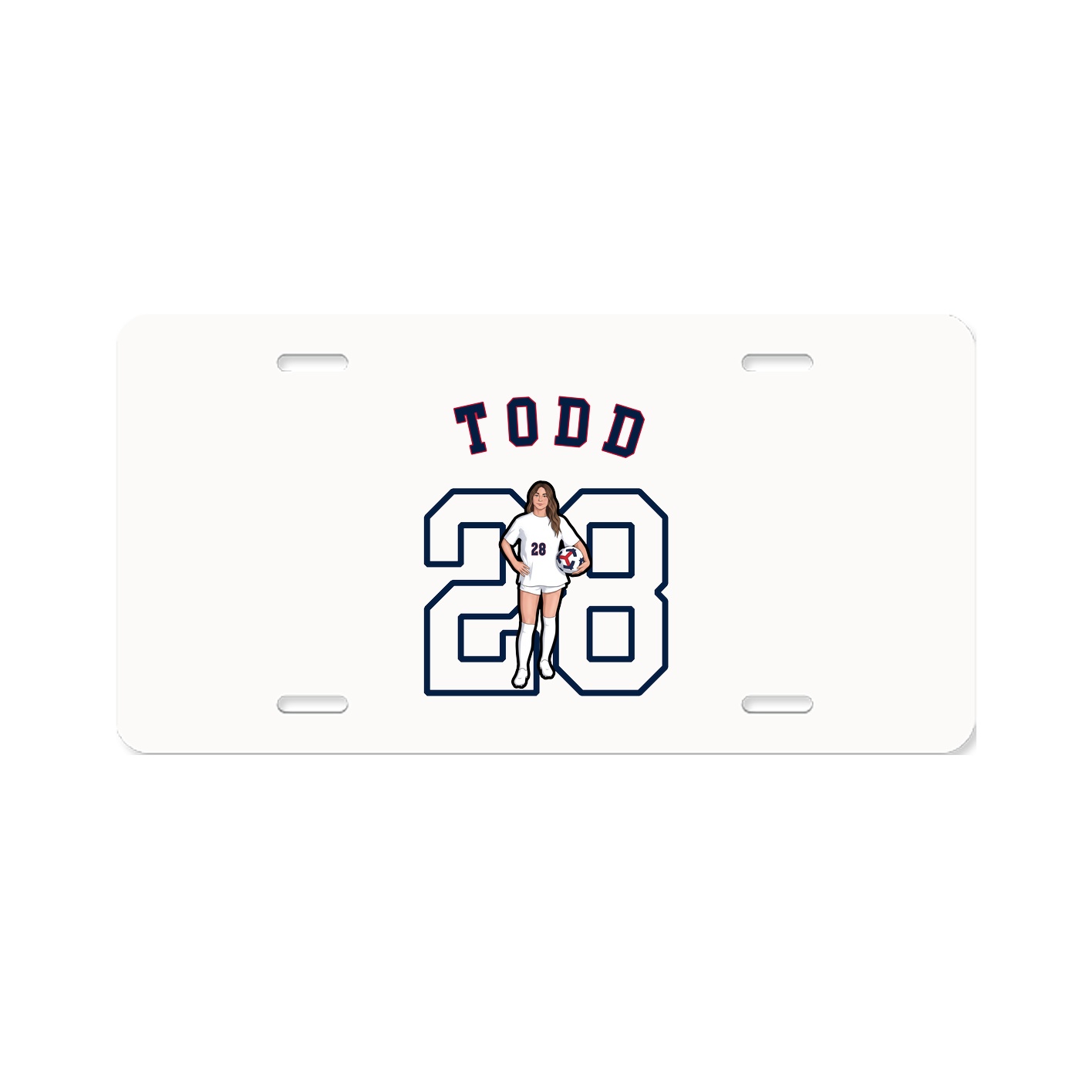 License Plate — Shirsey Arch in Classic