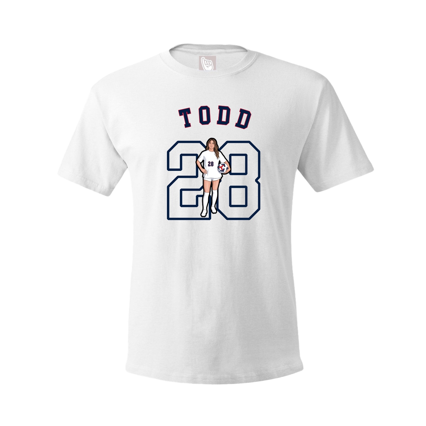 Tee — Shirsey Arch in White