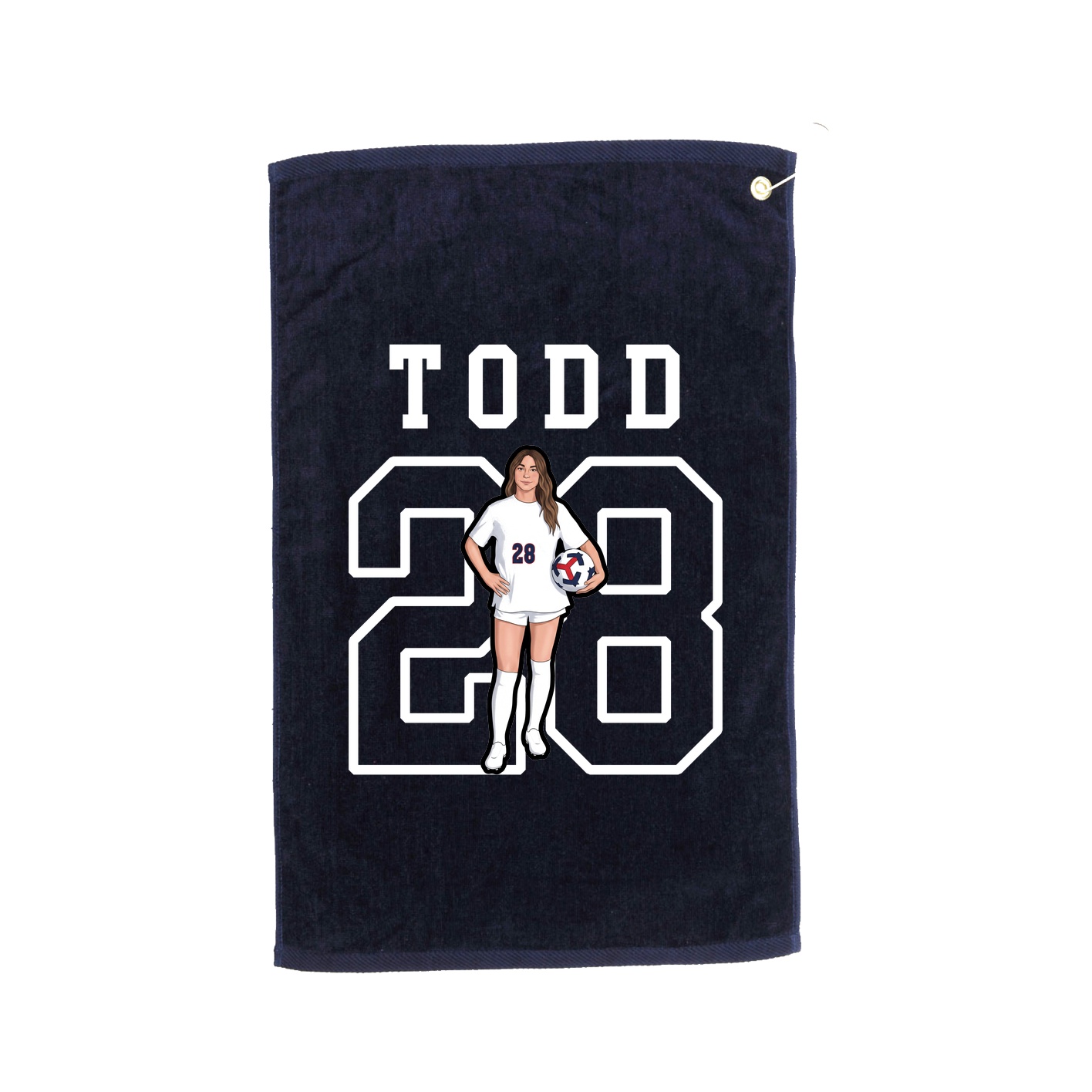 Golf Towel — Shirsey in Navy