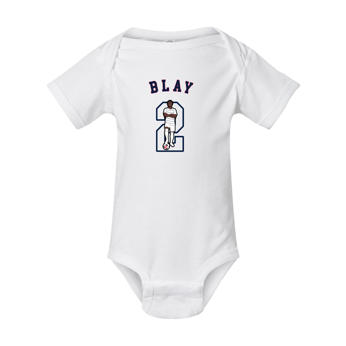 Baby Onesie — Shirsey Arch in White