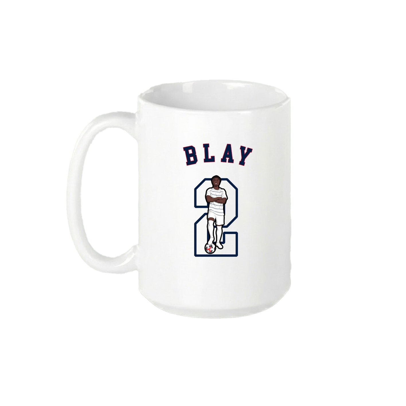 15oz Coffee Mug — Shirsey Arch in White