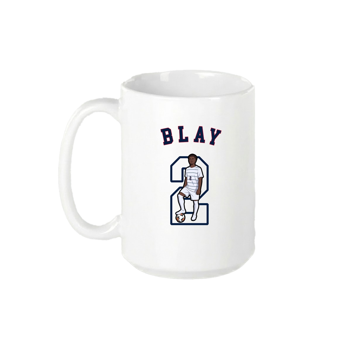 15oz Coffee Mug — Shirsey Arch in White