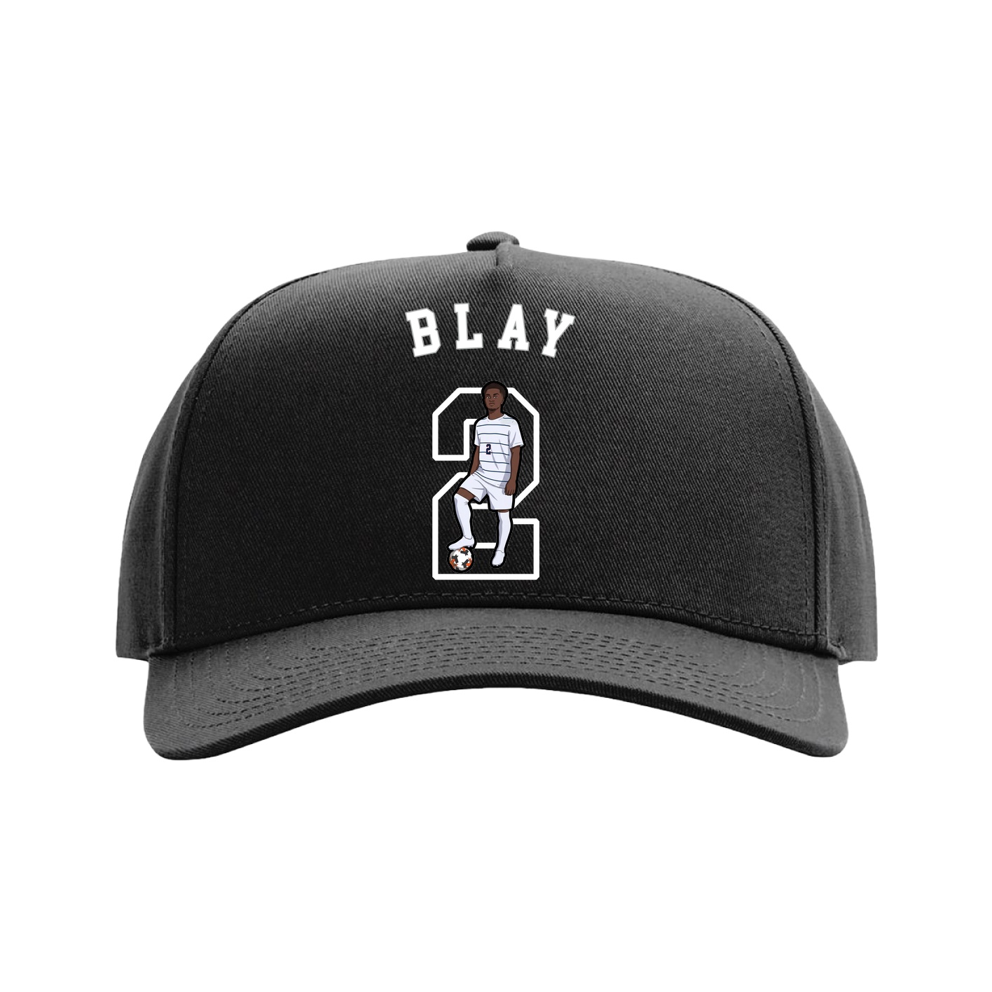 Full Fabric Five-Panel Champ Cap