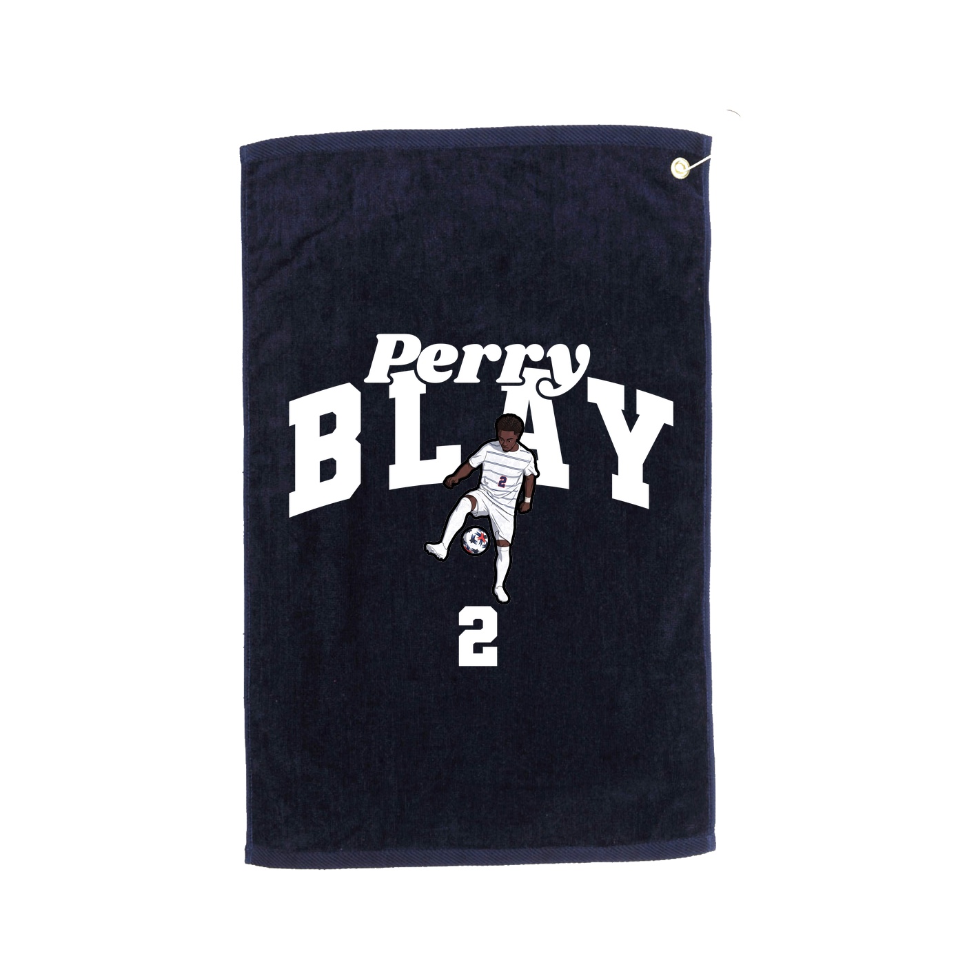Golf Towel — Signature Arch in Navy