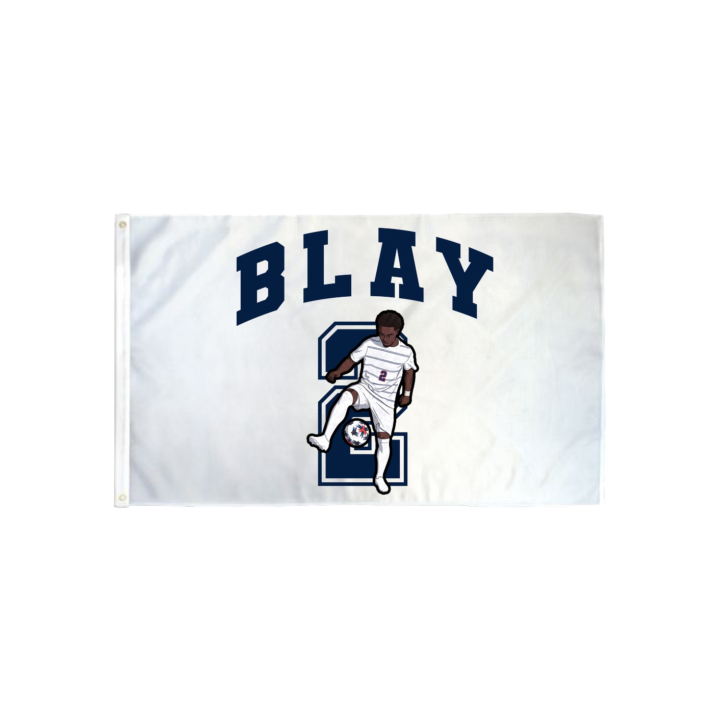 3x5 Flag — Number in Classic