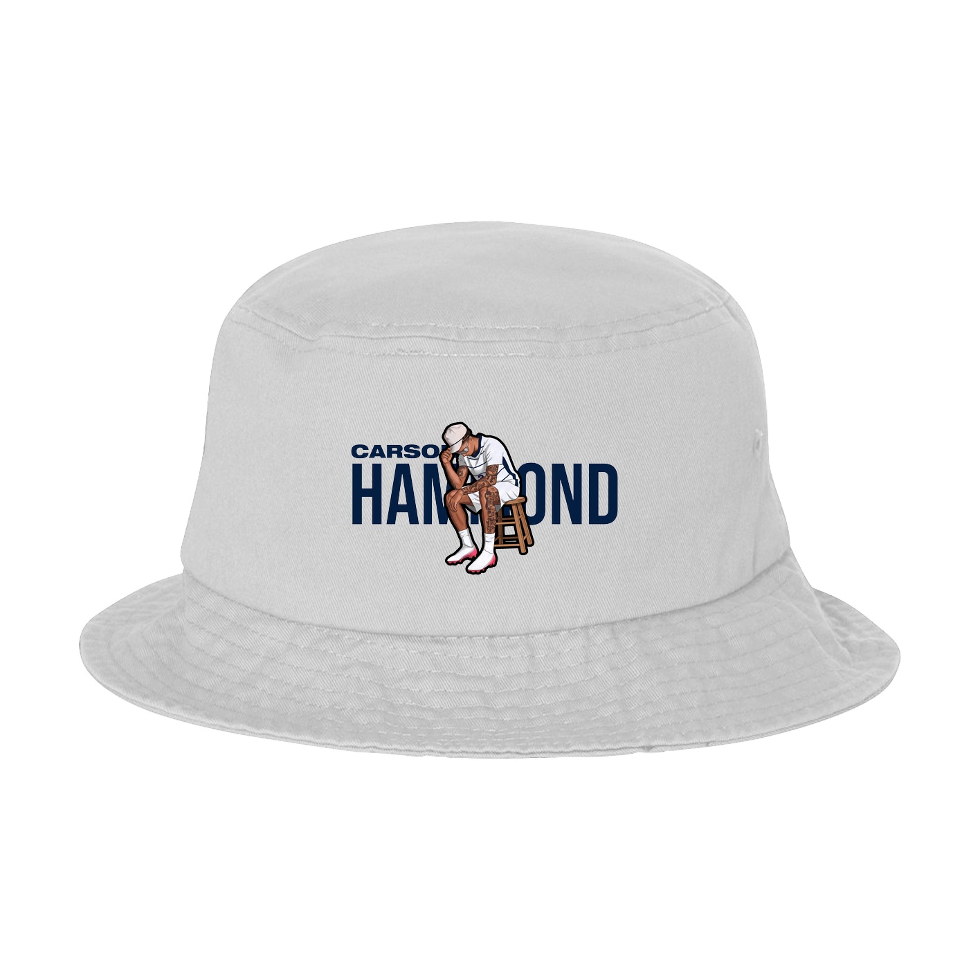 Bucket Cap — Player Name in White