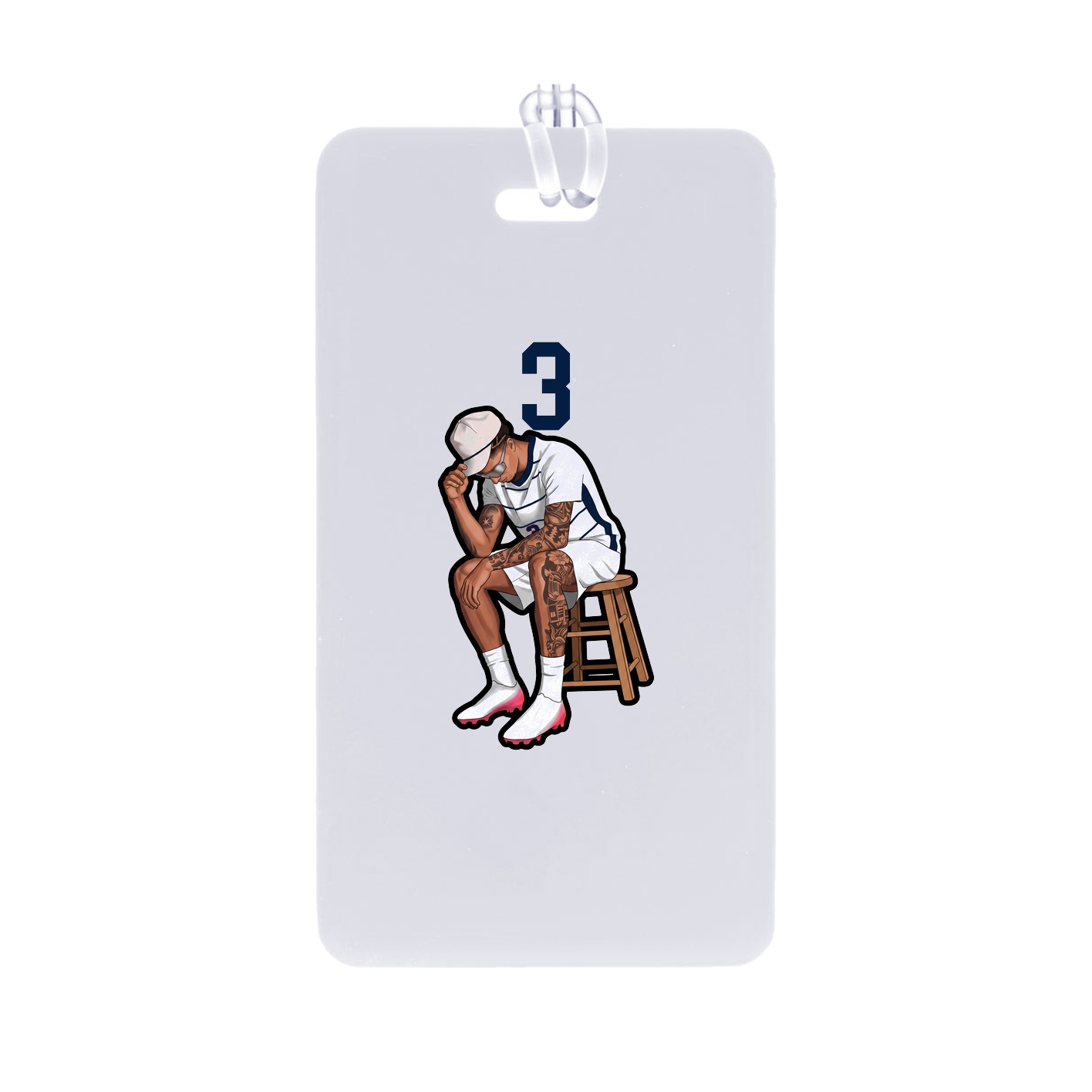 Bag Tag — Number Top in Classic