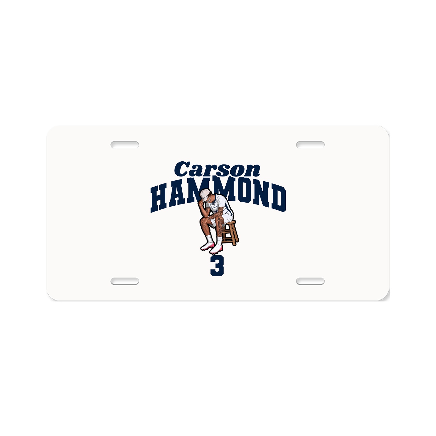License Plate — Signature Arch in Classic