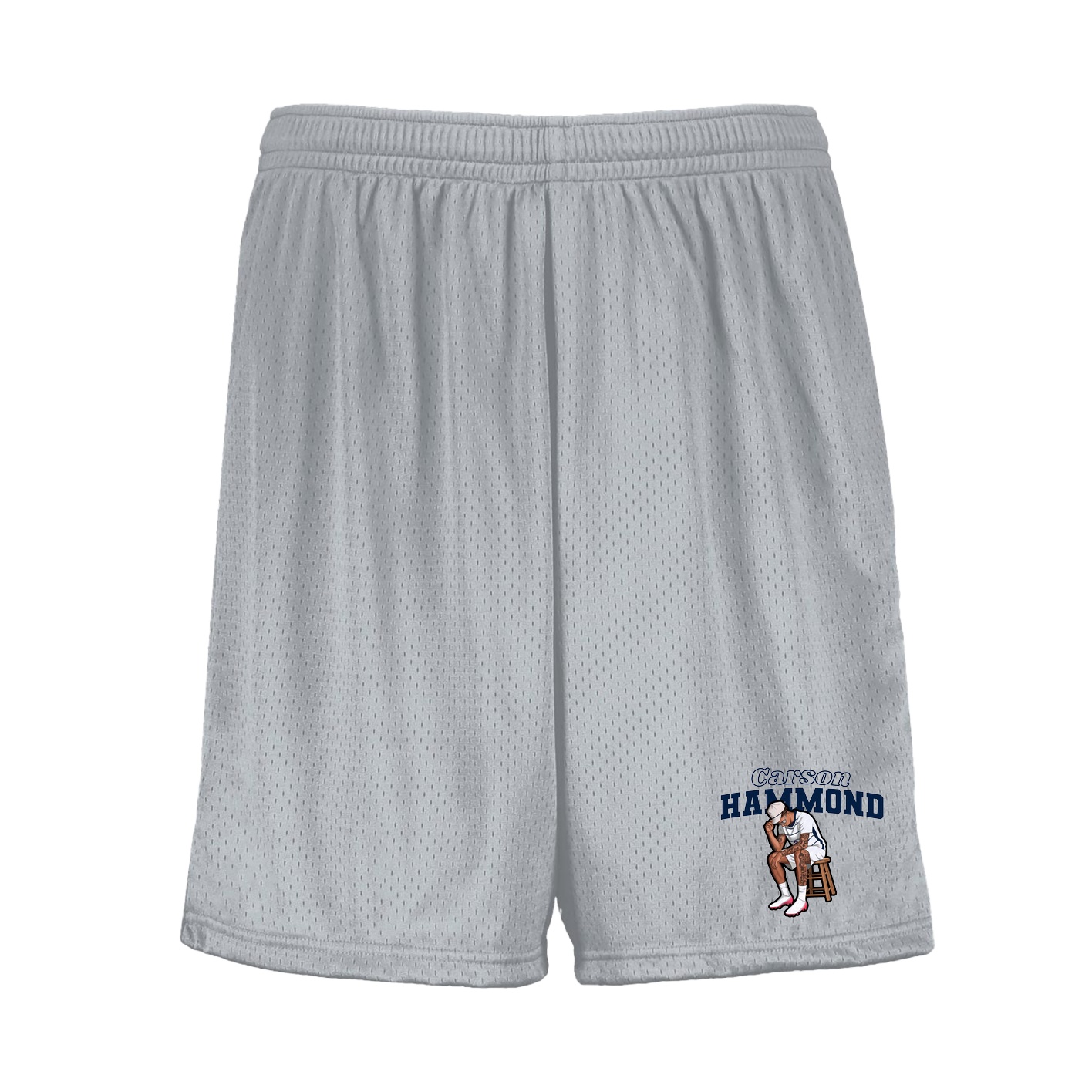Shorts — Name Arch in Silver