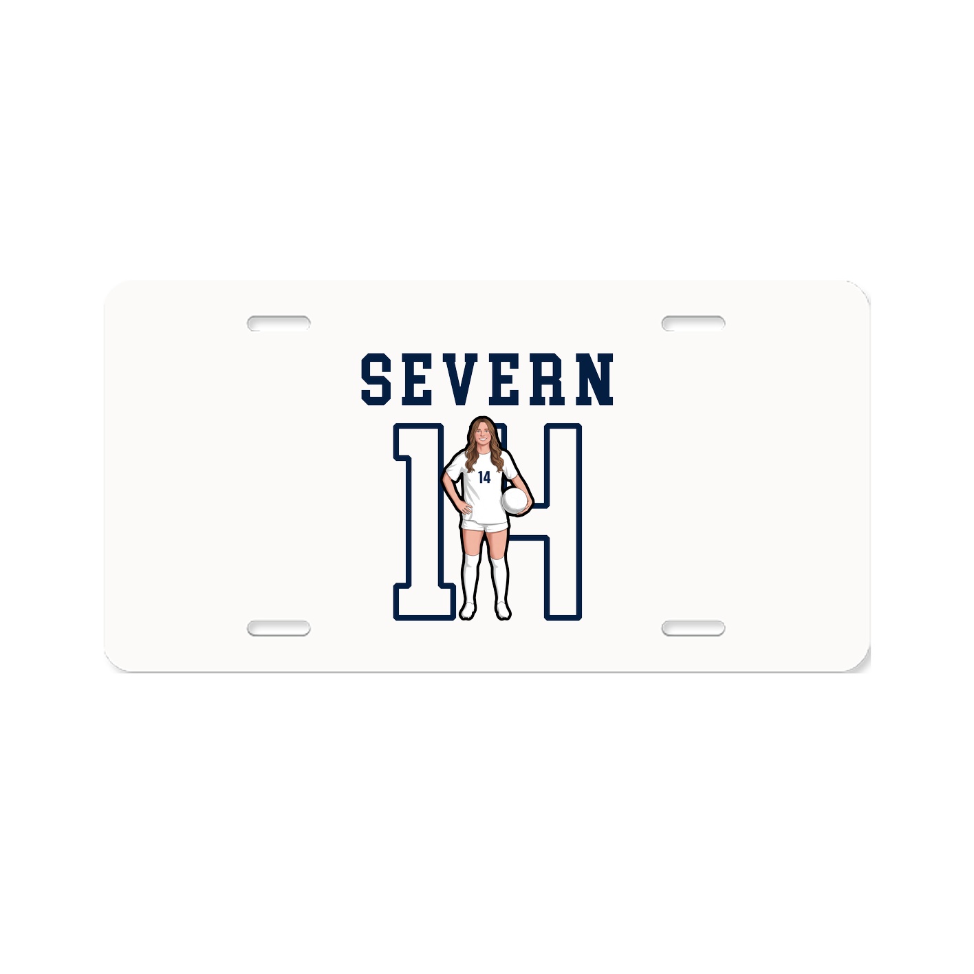 License Plate — Shirsey in Classic