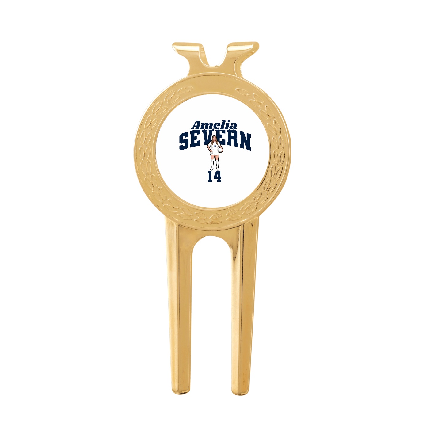 Divot Tool with Ball Marker — Signature Arch in Classic
