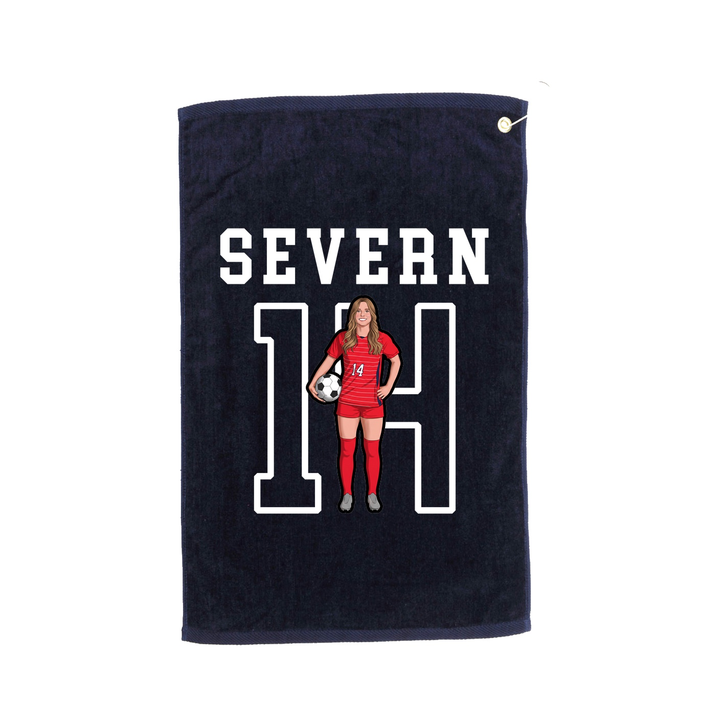 Golf Towel — Shirsey in Navy
