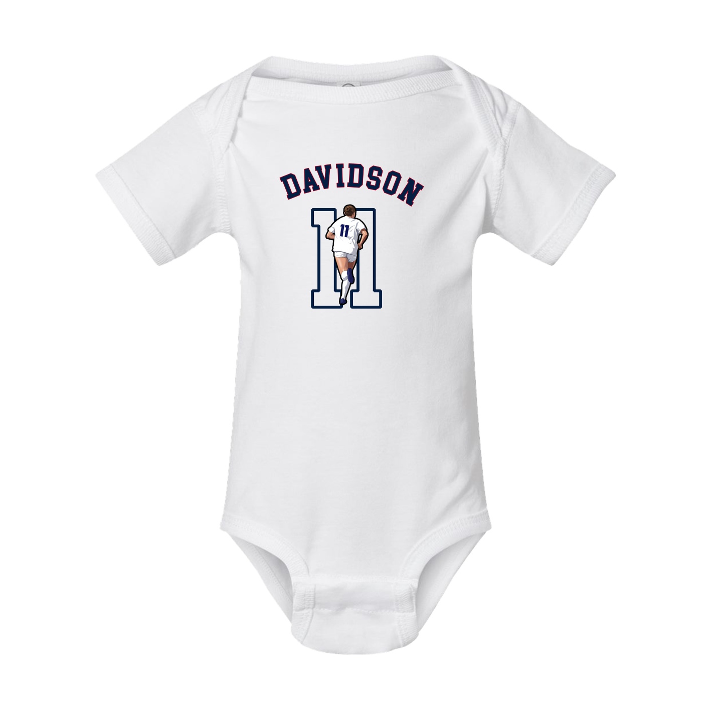 Baby Onesie — Shirsey Arch in White