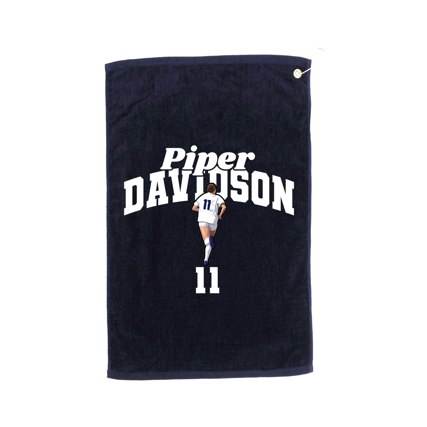 Golf Towel — Signature Arch in Navy