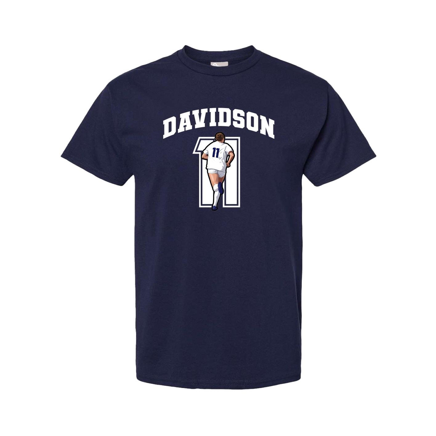 Tee — Number in Navy