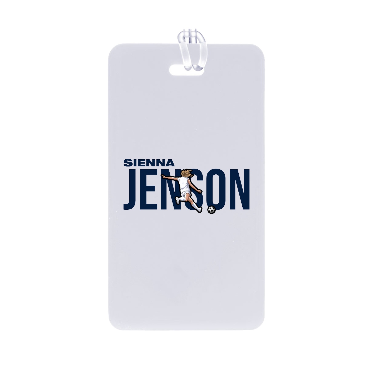 Bag Tag — Player Name in Classic
