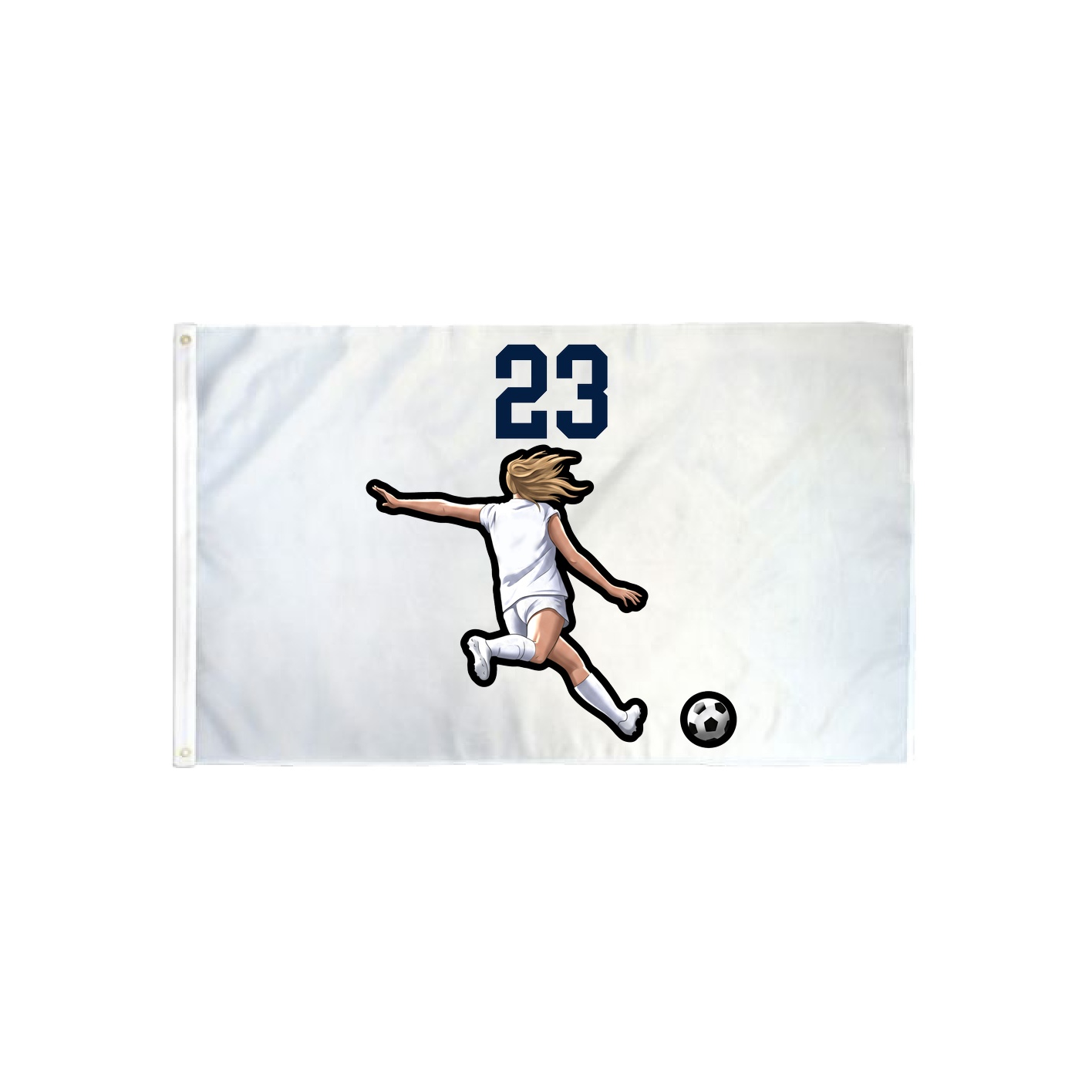 3x5 Flag — Number Top in Classic