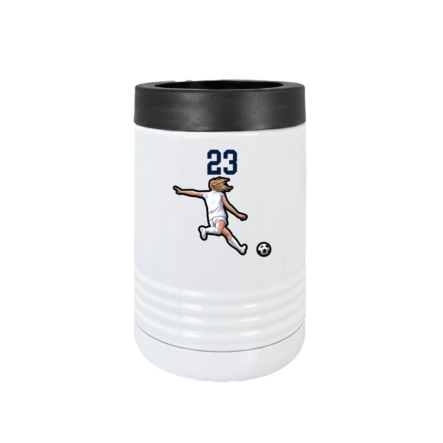 Beverage Holder — Number Top in White