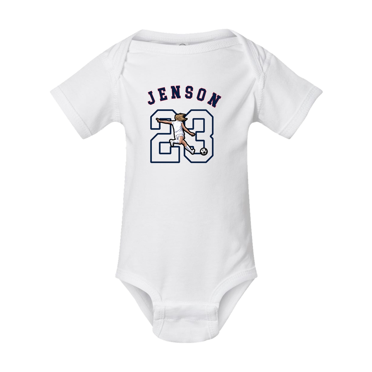 Baby Onesie — Shirsey Arch in White