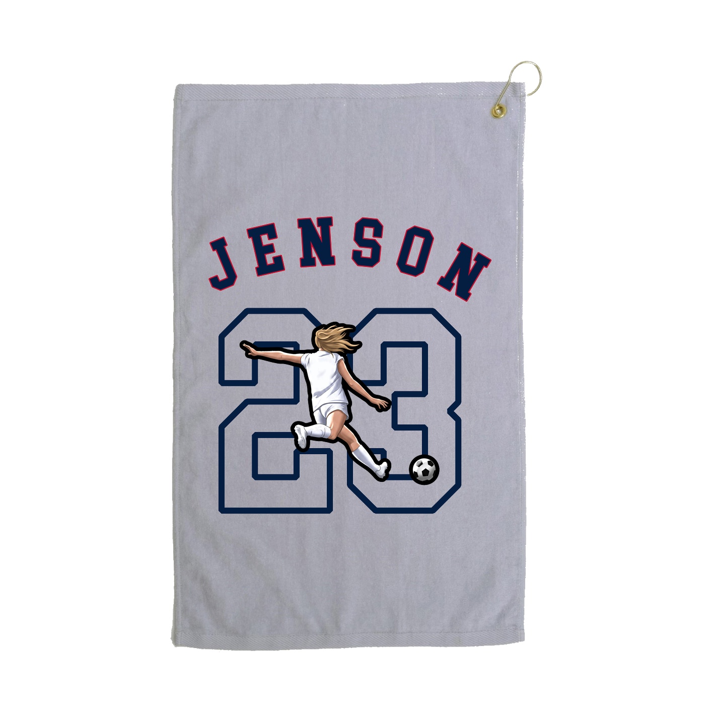 Golf Towel — Shirsey Arch in Grey