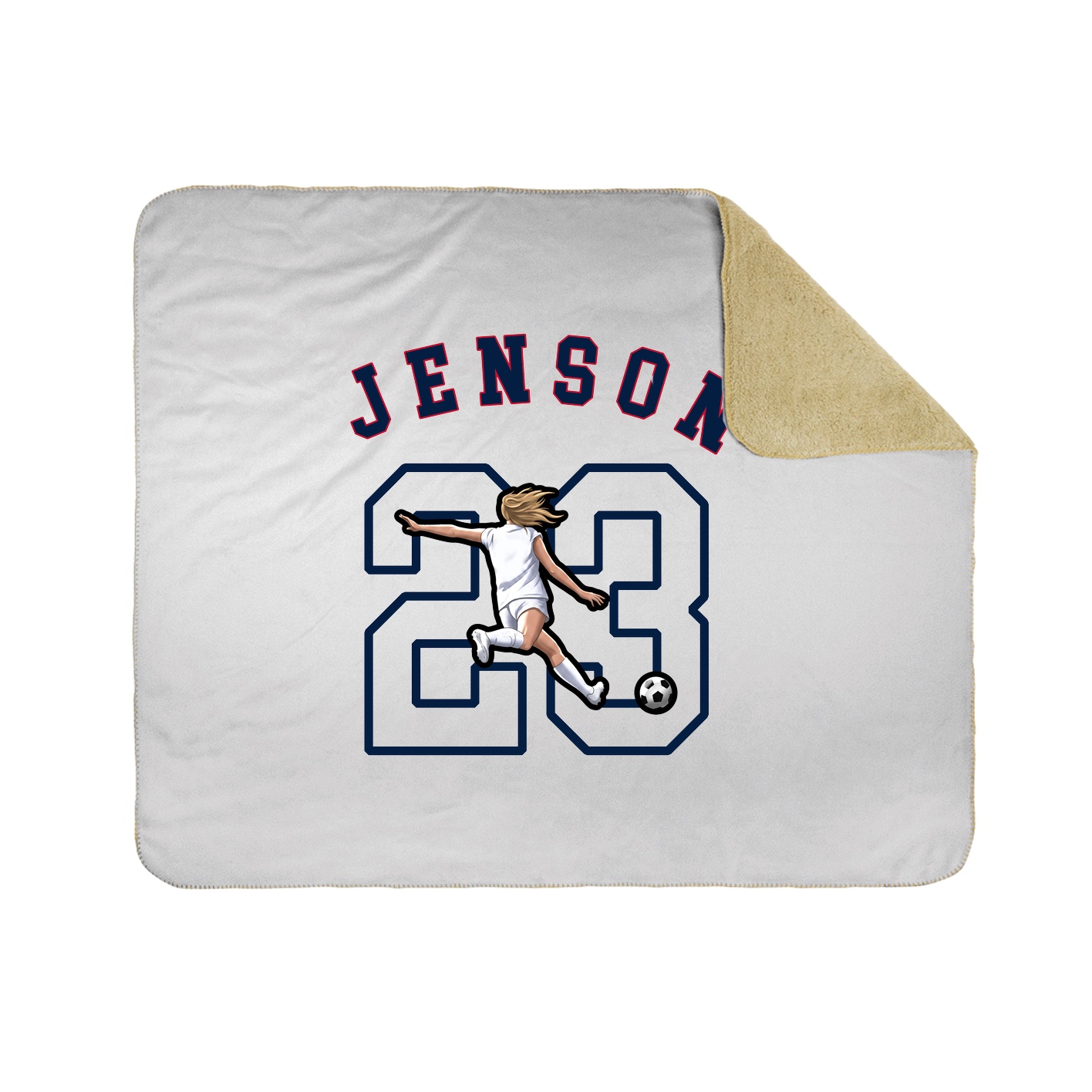 Throw Blanket — Shirsey Arch in White