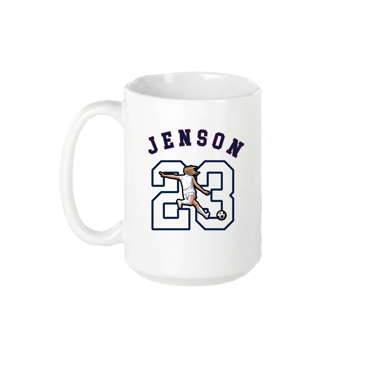 15oz Coffee Mug — Shirsey Arch in White