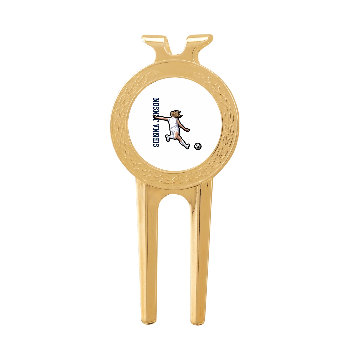 Divot Tool with Ball Marker — Name Vertical in Classic