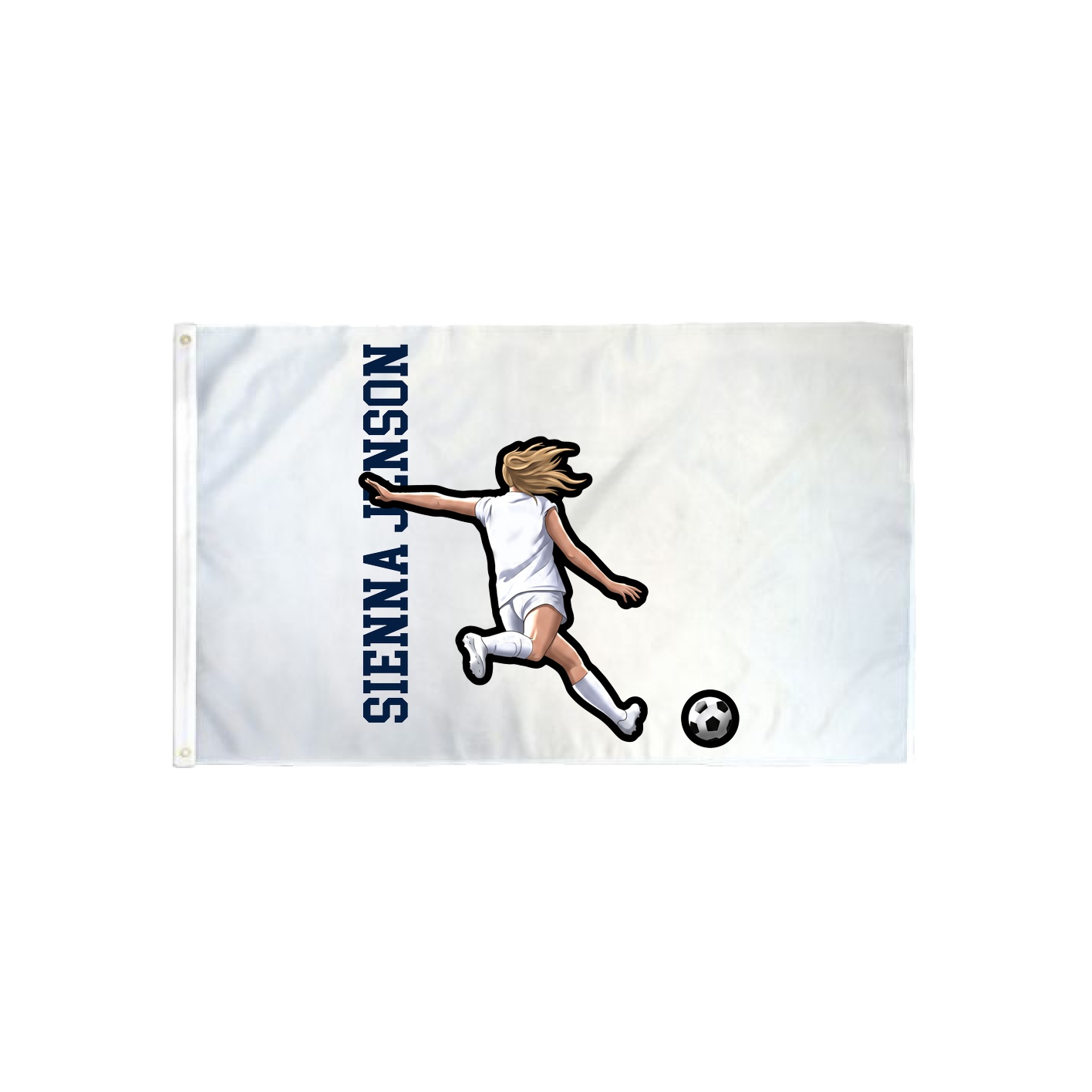 3x5 Flag — Name Vertical in Classic
