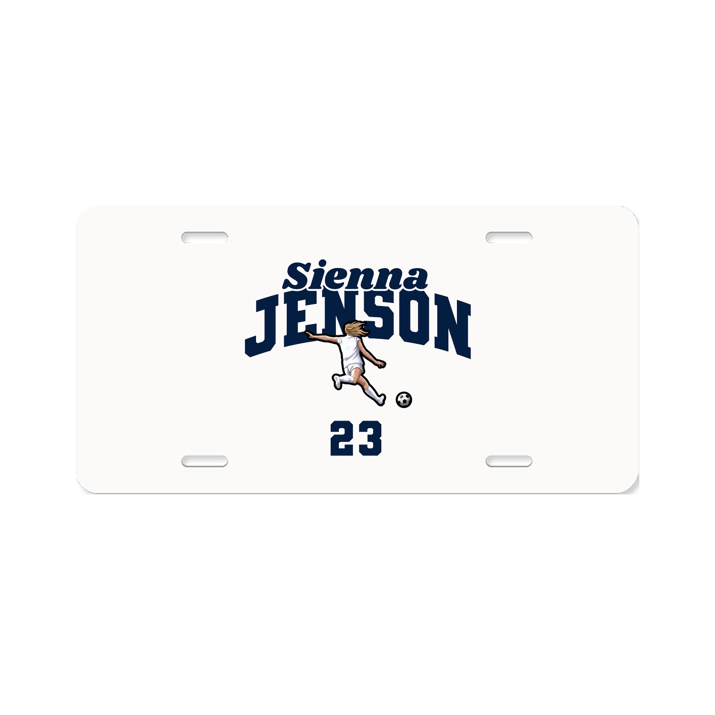 License Plate — Signature Arch in Classic