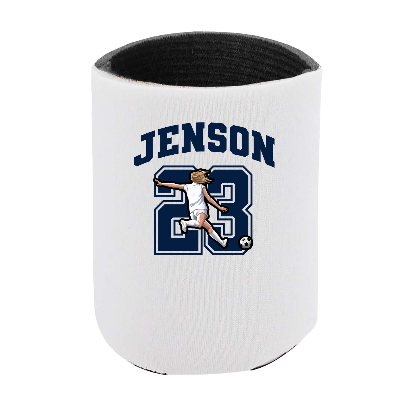 Can Holder — Number in White