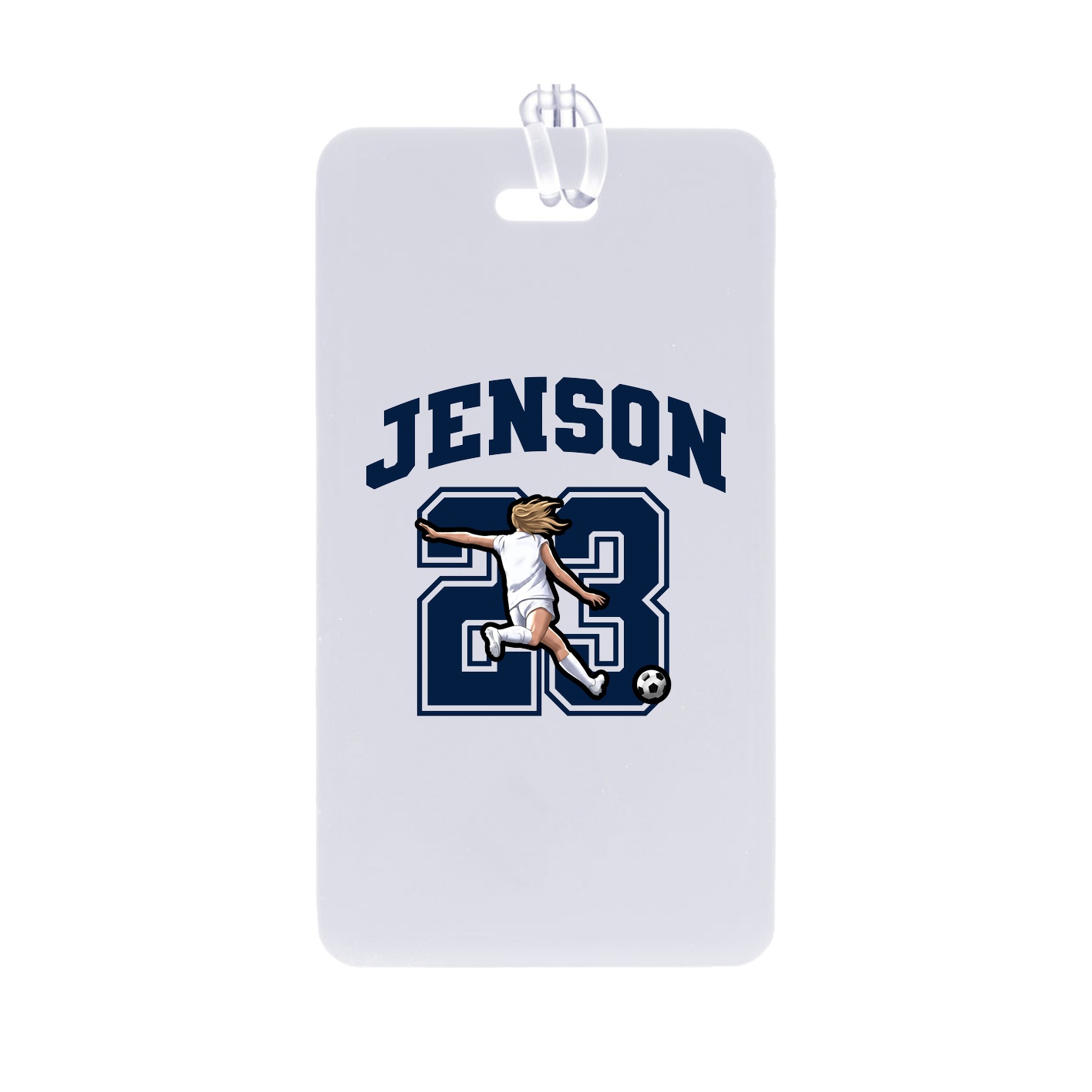 Bag Tag — Number in Classic
